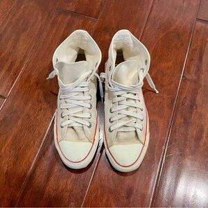 Converse White Classic High Top Sneakers
